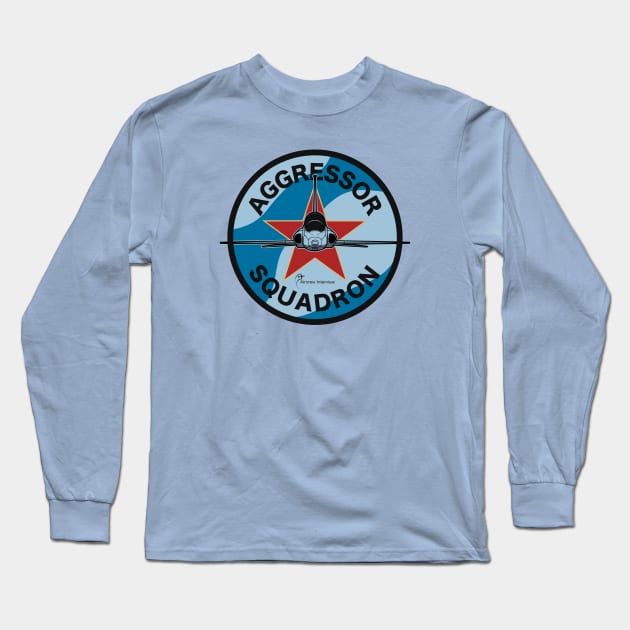 Aggressor Squadron Long Sleeve T-Shirt by Aircrew Interview